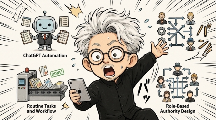 ChatGPTの「静かな大変革」を見逃すな！チャット作業をゼロにする業務自動化ルーティンと安全設計の極意